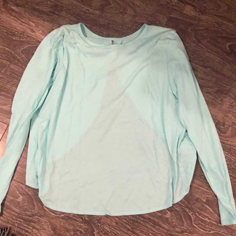 Fabletics open back shirt